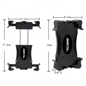 Держатель для телефона на велосипед, мотоцикл TDS TS-CAA59 Черный