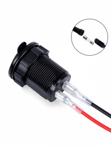 TDS TS-CAU58 Зеленый разветвитель авто (Врезной)