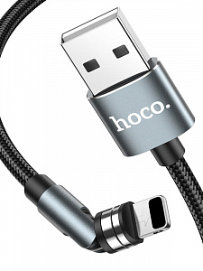 HOCO U94 кабель магнитный USB 2.4A (iOS Lighting) 1.2м