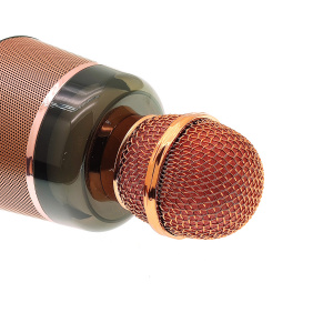 Орбита OT-ERM10 Розовый RGB микрофон (Bluetooth, динамики, USB)