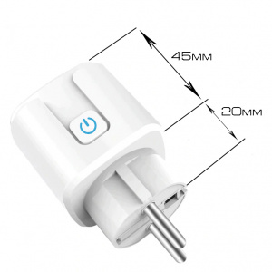 Умная розетка с Алисой Wi-Fi 16A Орбита OT-HOS07