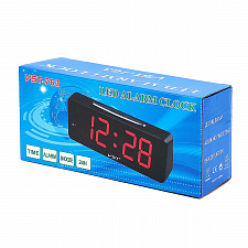 VST 763-1 Красные часы настольные (без блока)