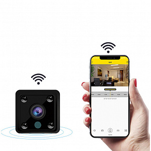 Беспроводная мини IP камера видеонаблюдения Wi-Fi Орбита OT-VNG11