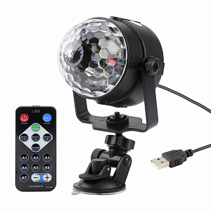 Световая установка Диско шар светодиодный Огонёк OG-LDS21