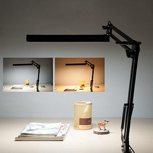 Лампа настольная для школьника на струбцине Огонёк OG-LDP37