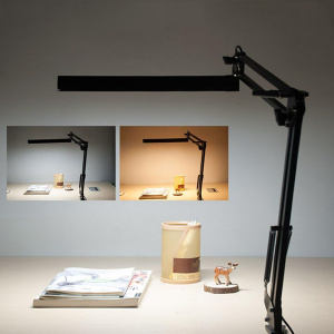 Лампа настольная для школьника на струбцине Огонёк OG-LDP37