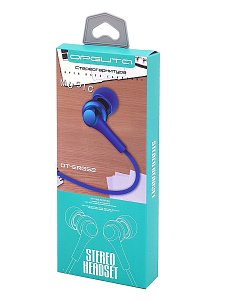 Орбита OT-ERG52 Красные наушники вакуум-гарнитура (3.5мм)