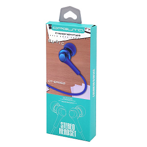 Орбита OT-ERG52 Красные наушники вакуум-гарнитура (3.5мм)