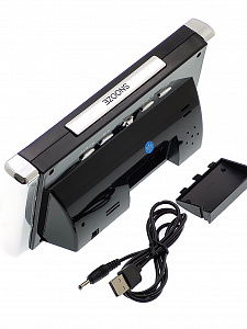 Часы электронные настольные от сети с будильником VST 731-5 Синие