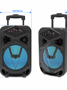 JBK-0810 активная напольная акустика (15Вт)