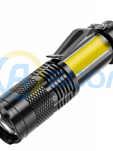 Фонарь ручной аккумуляторный, карманный Следопыт ST-FLR15