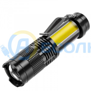 Фонарь ручной аккумуляторный, карманный Следопыт ST-FLR15