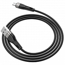 BOROFONE BX46 Черный кабель USB 2.4A (microUSB) 1м