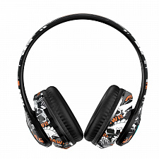 Наушники беспроводные Bluetooth с микрофоном и радио Орбита OT-ERB48 Черные