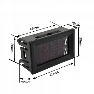 Орбита OT-INM01 вольтамперметр (УПАКОВКА 5шт)