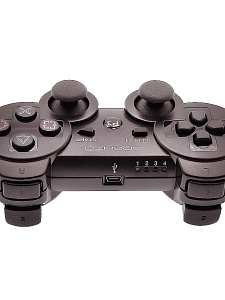 Геймпад беспроводной Bluetooth джойстик для PS3, ПК, Орбита OT-PCG02 Черный