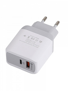 Орбита OT-APU42 ЗУ с TYPE-C/USB (PD+QC3.0, 3500mA)