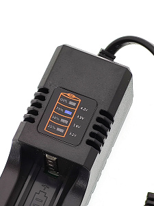 Зарядное устройство для аккумуляторов 18650 на 1 слот Орбита OT-APZ15