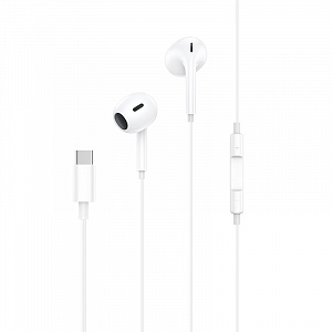 SENDEM G34T Белые наушники - гарнитура (TYPE-C)