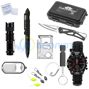 Набор для выживания туристический 9 в 1 Патриот PT-TRS17