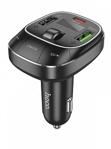 HOCO E76 Черный модулятор FM (Bluetooth/PD48W)