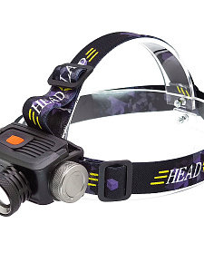 Патриот PT-FLG13 фонарь налобный (1L, 18650.,ZOOM)