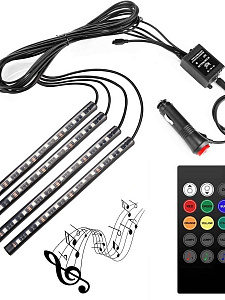 Подсветка салона автомобиля, подсветка ног в авто TDS TS-CAA68