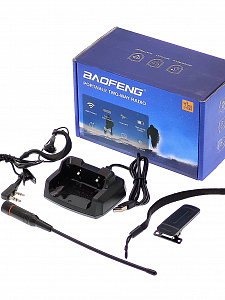 Baofeng UV-16 Plus Черная рация (UHF/VHF)