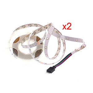 Светодиодная лента комплект с пультом 10м (2*5м) IP20 Огонек OG-LDL15