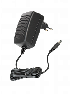 Блок питания 12В 2А универсальный адаптер сетевой со штекером 5.5х2.5 мм Орбита OT-APB107 Черный