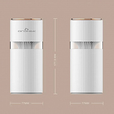 Увлажнитель воздуха для дома настольный с подсветкой Огонёк OG-HOM04 Красный/золото