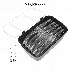 Лупа налобная увеличительная с подсветкой Орбита OT-INL69