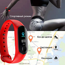 EZRA SW04 Черный спорт браслет 