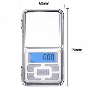 Весы кухонные электронные до 100 г точностью 0.01 г Орбита OT-HOW05