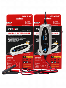 FOXSUR FBC1236 ЗУ для аккум. с крокодилами (12В, 3.5А)