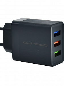 Орбита OT-APU33 Черный ЗУ с 3*USB (5В, 2400mA)