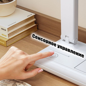 Лампа настольная для школьника с органайзером Огонёк OG-LDP40B