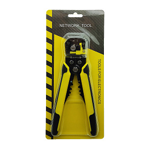 Стриппер клещи 3 в 1 для снятия изоляции и обжима клемм Патриот PT-INK03