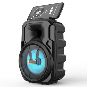 Орбита OT-SPB110 Черная колонка BT (3Вт)