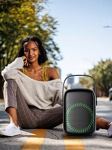 Орбита OT-SPF39 Белая активная напольная акустика