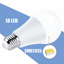 Лампочка светодиодная E27 с пультом управления 9Вт Огонёк OG-LDP39