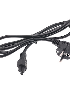 Кабель питания сетевой C5 для ноутбука 1.5м Орбита OT-ELS03 Черный