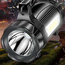 Патриот PT-FLR36 фонарь ручной (1L+1L, встр. аккум)