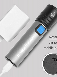 Фонарь ручной аккумуляторный, карманный Следопыт ST-FLR11