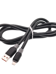 Орбита OT-SMI37 Черный кабель USB 6А (iOS Lightning) 1.2м
