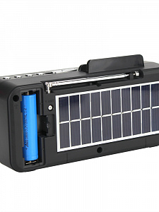 Fepe FP-263-S радиоприёмник аккумуляторный (USB,TF,Bluetooth, солнч. панель)