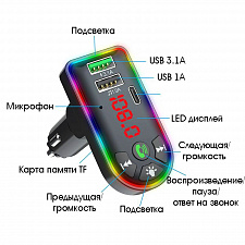 TDS TS-CAF17 модулятор RGB (Bluetooth)