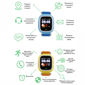 Орбита OT-SMG14(gp01) GPS часы (Розовые)