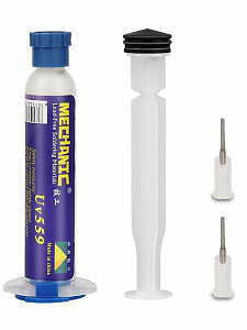 MECHANIC UV-559 флюс для пайки шприц 10мл