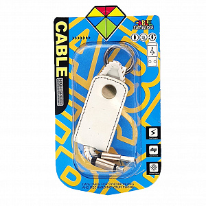 Орбита KM-110 кабель USB 2A (microUSB) 20cм